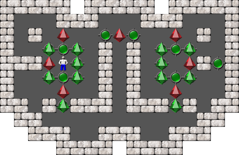 Sokoban Zbigniew Kornas level 19